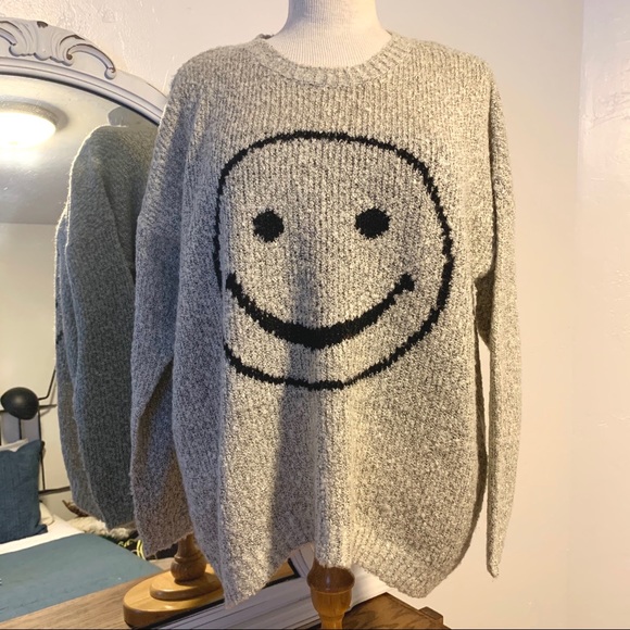 Smiley Face Sweater 
